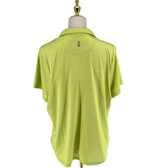 Tommy Bahama Delray Top Women's XL IslandZone Green UPF Stretch Quick Dry NWT - Picture 7 of 11